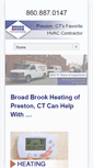 Mobile Screenshot of broadbrookheating.com